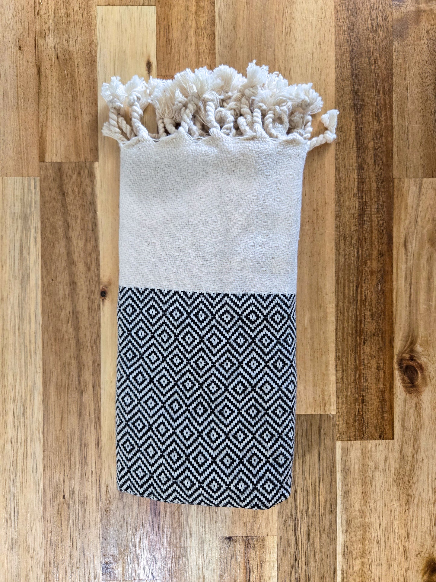 Diamond Turkish Cotton Hand Towel