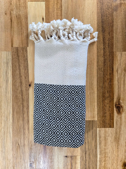Diamond Turkish Cotton Hand Towel